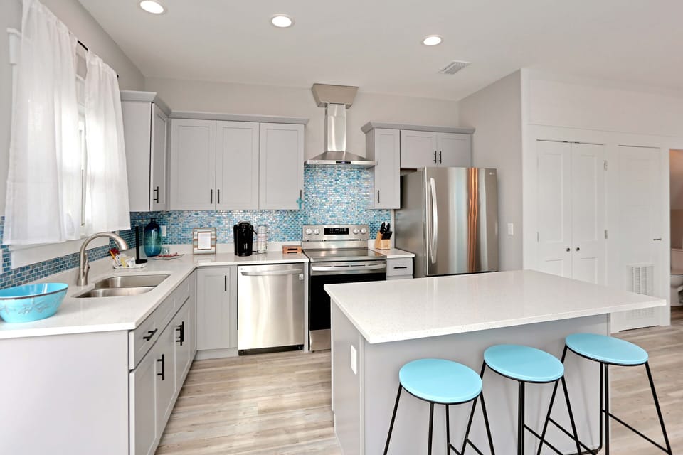 Bar Seating in Kitchen