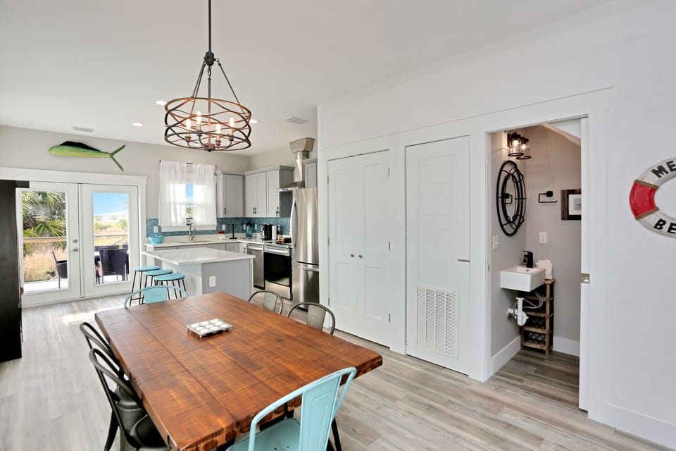 Dining Area & Half Bath