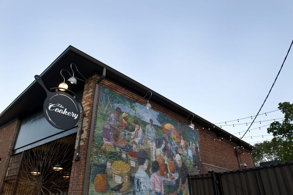 2 minute walk to The Durham Cookery.  