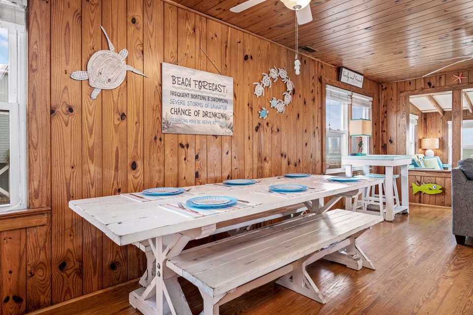 Dining Room Table and Benches