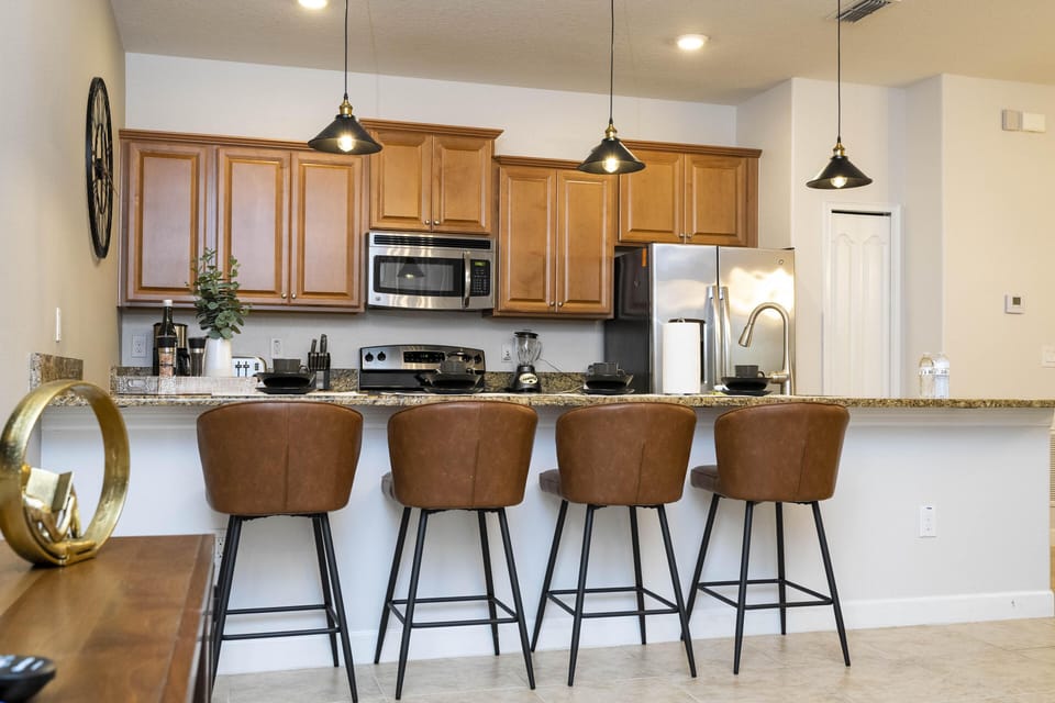 Fully equipped kitchen