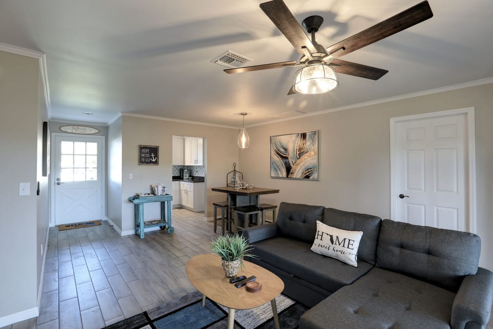 Living Room/ Front Door/ Dining Room 