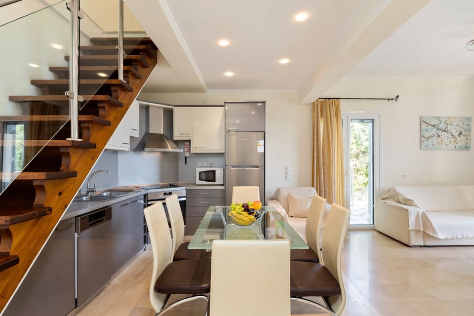 Laid back living area with contemporary charm