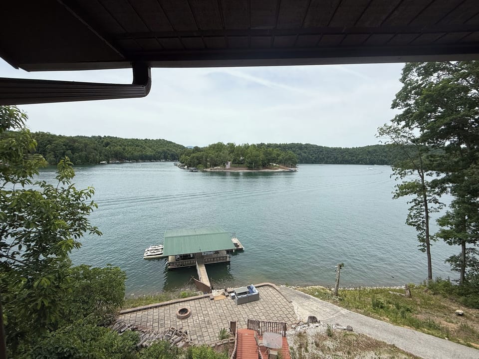 More main channel views from the decks.