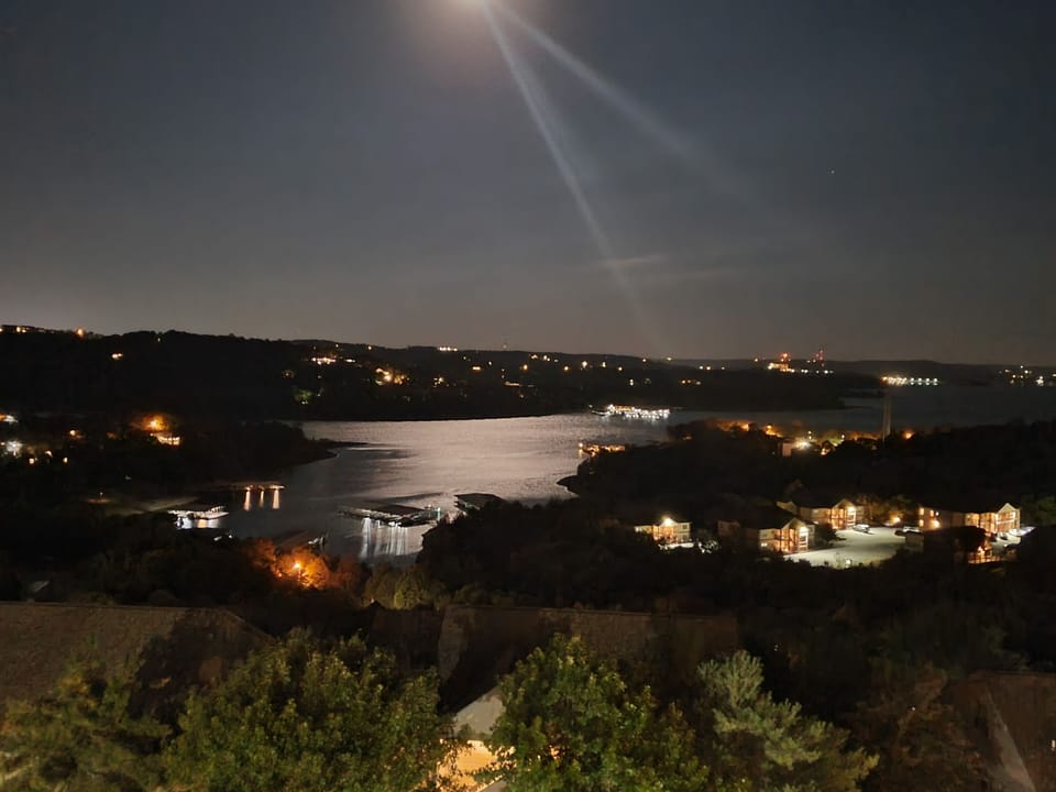 Table Rock under the moonlight