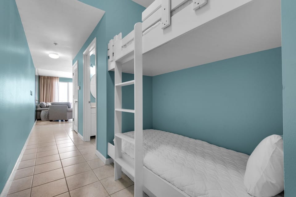 Bunk beds in the hall