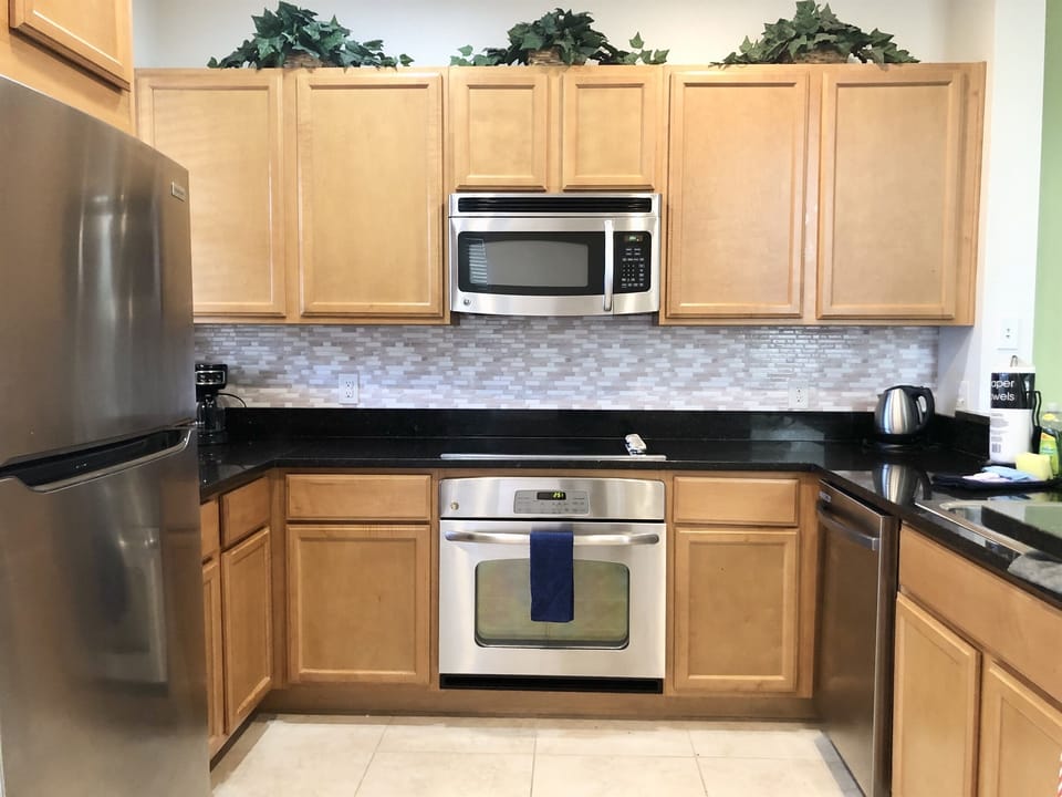 Plenty of counterspace to prepare meals and snacks