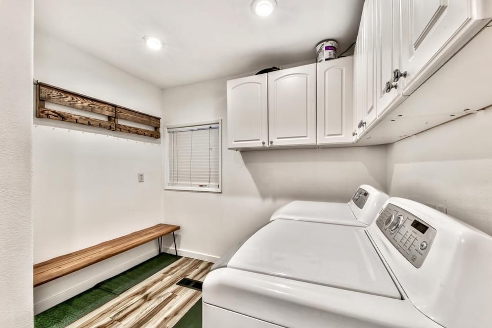 Full sized washer and dryer in home