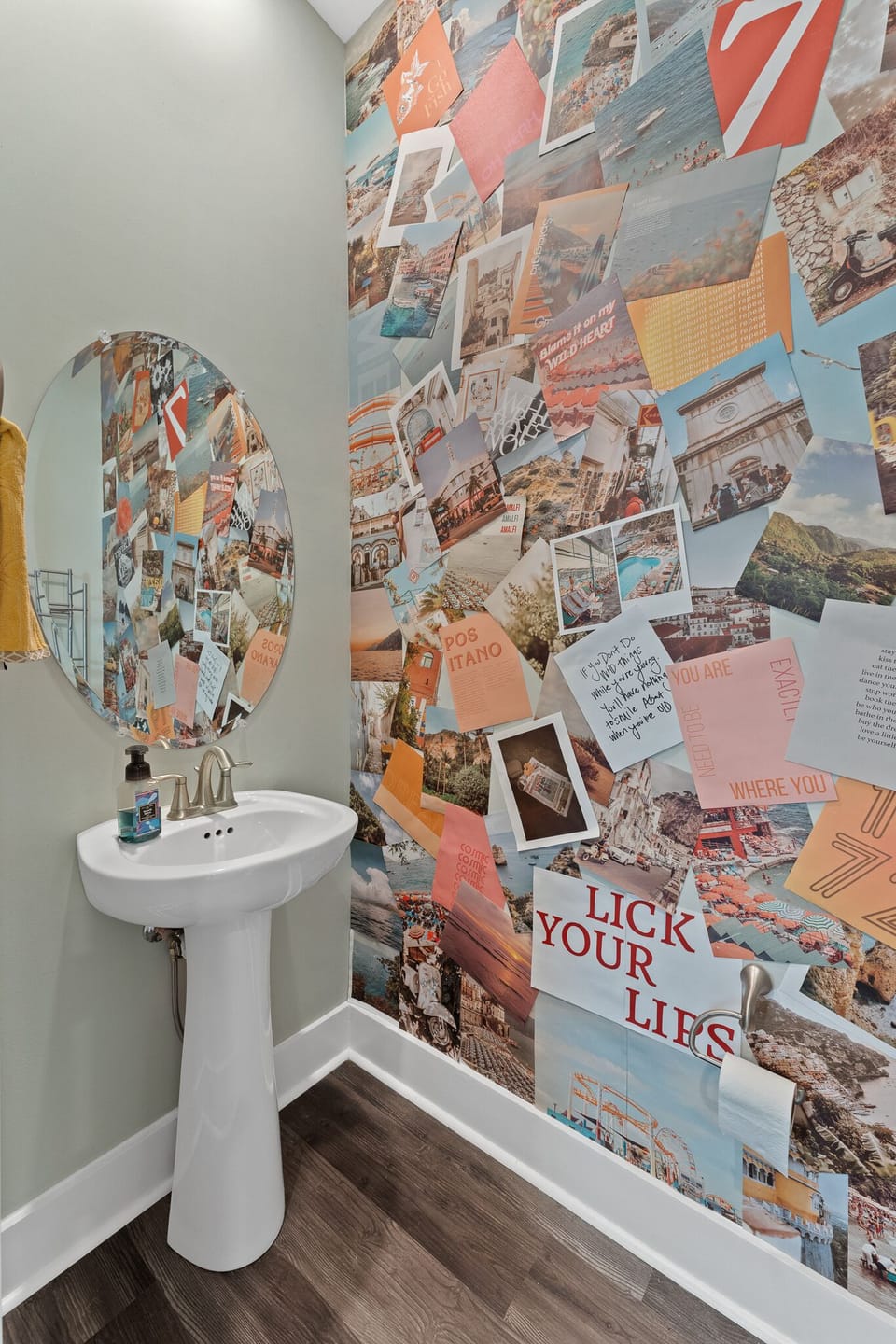 Half bath for guests
