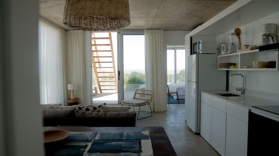 Family Apartment | Private kitchen | Fridge, microwave, oven, stovetop