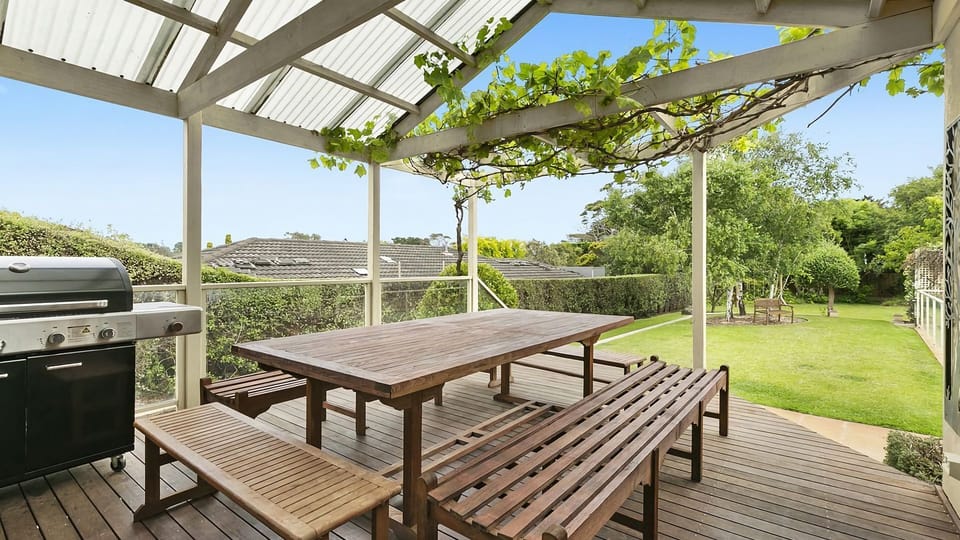 Undercover outdoor entertaining
