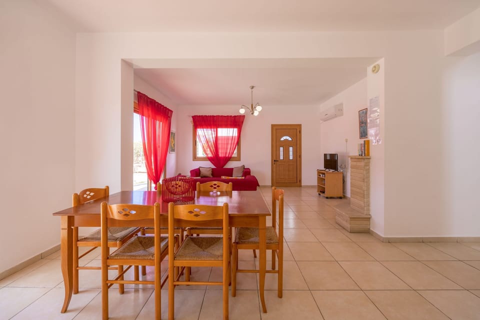 Dining and living area