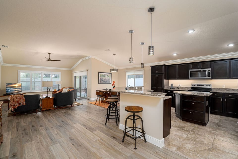 Modern decor with luxury vinyl flooring throughout. Well lit.