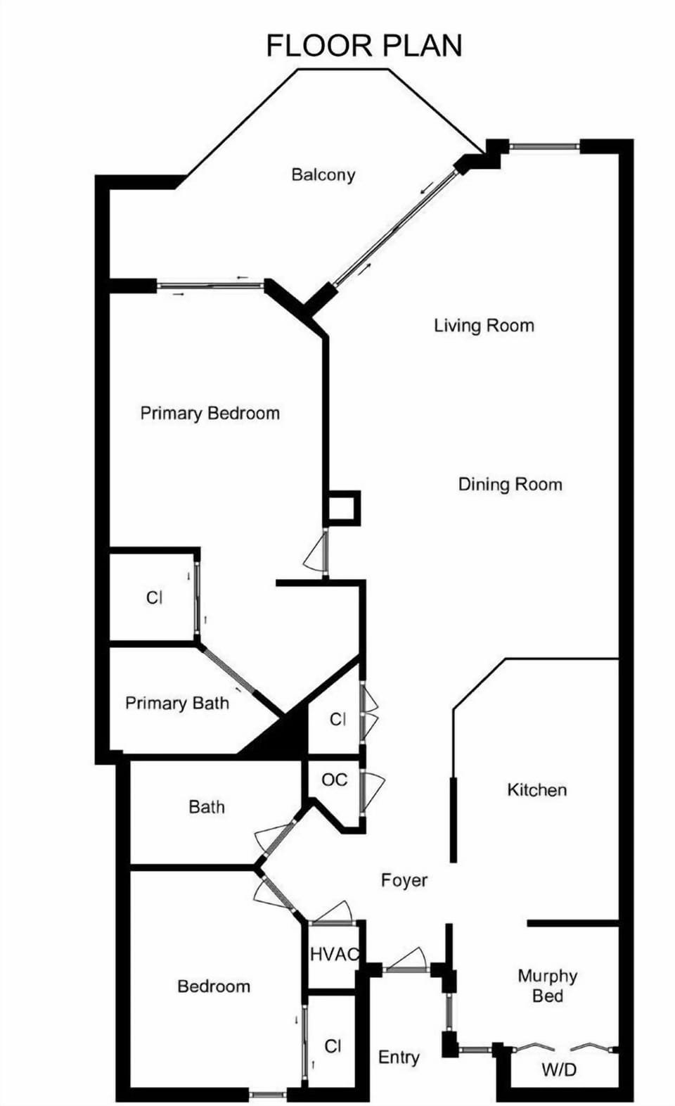 Condo, 2 Bedrooms | Floor plan
