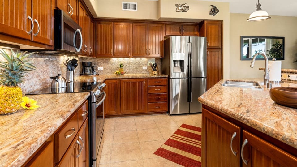 Fully equipped kitchen