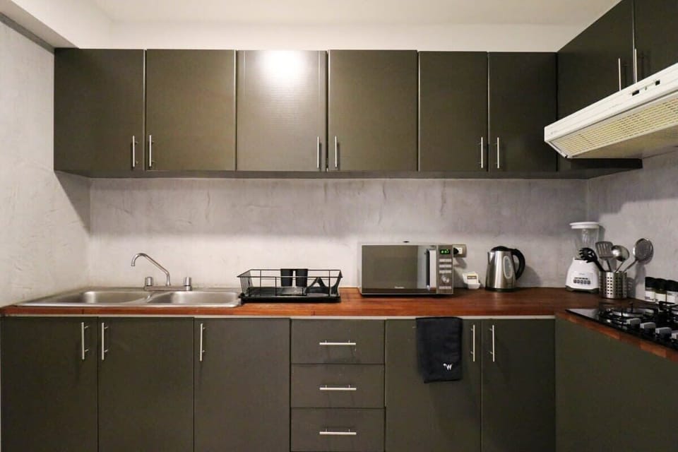 Equipped kitchen