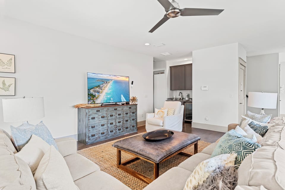First Floor Living Room - Shuffleboard
