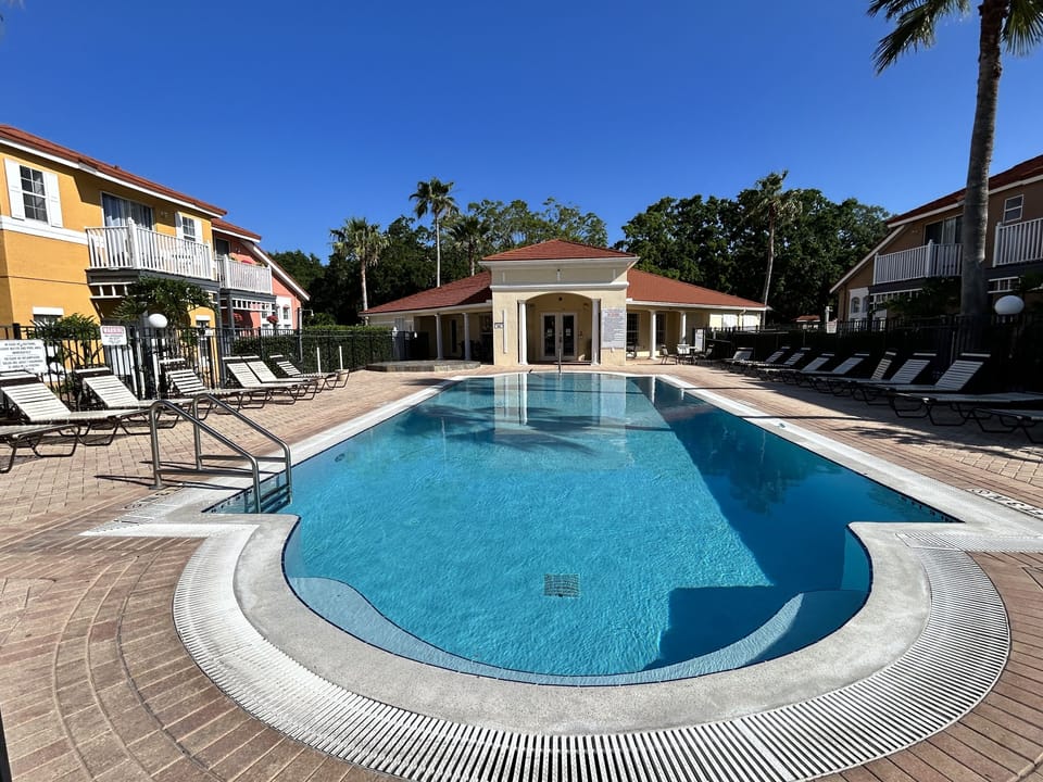 Swimming pool in club house