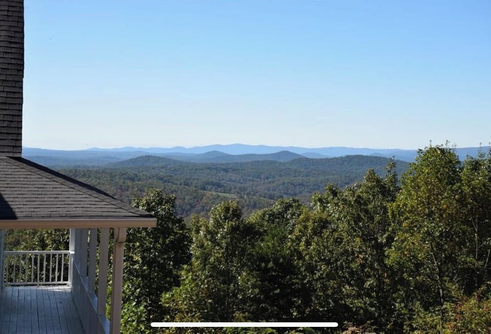 View from driveway