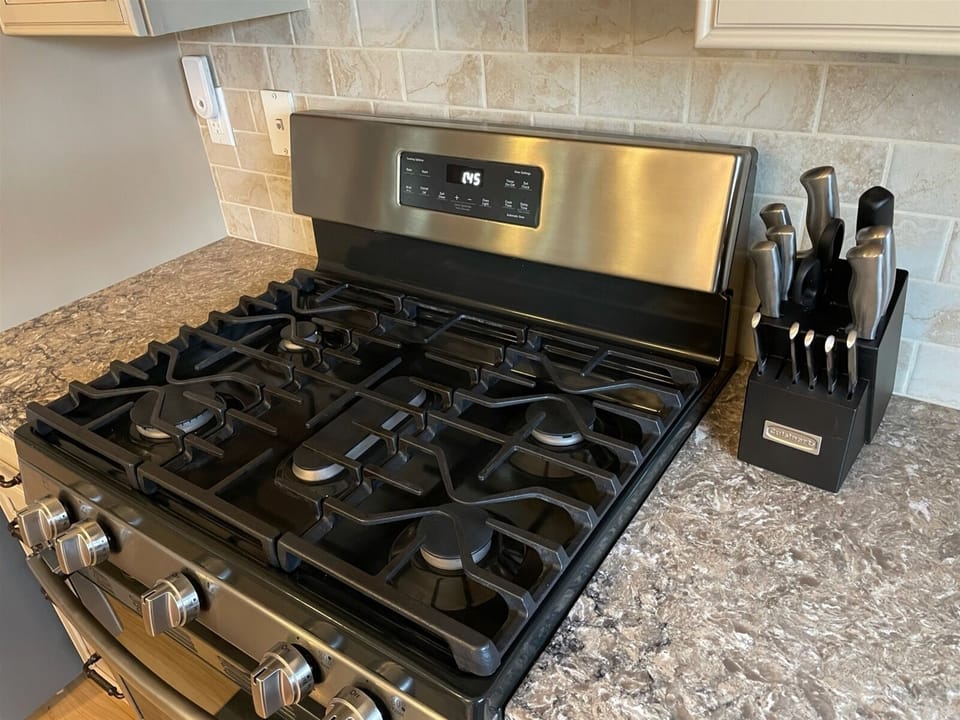 Paseo Del Mar - Stainless 5 burner gas range