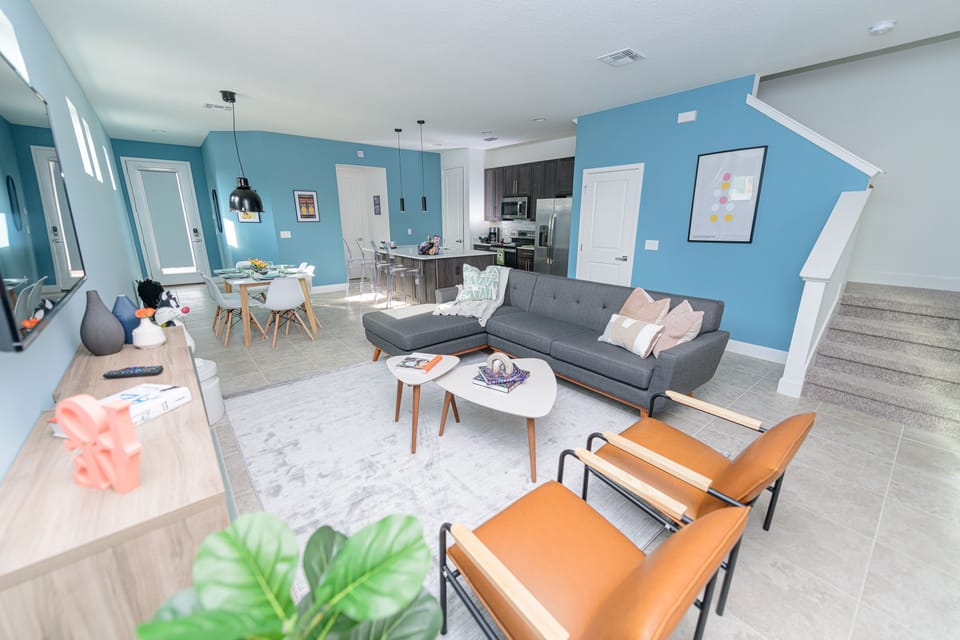 Open Living Concept (First Floor)