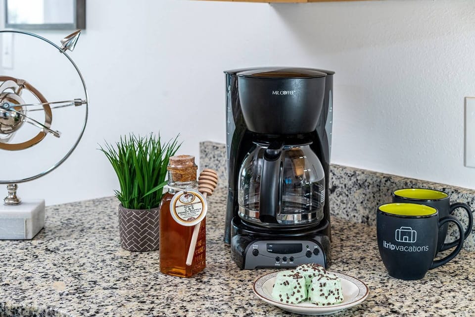 Perfect Spot to Wake Up with Morning Cup of Joe and Breakfast Treats