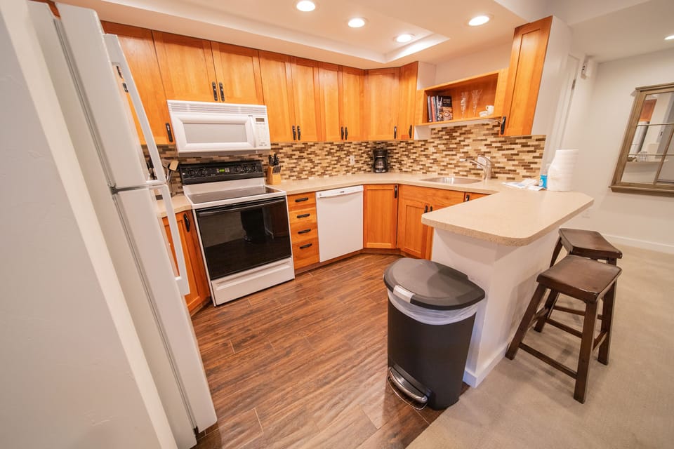 Fully equipped kitchen