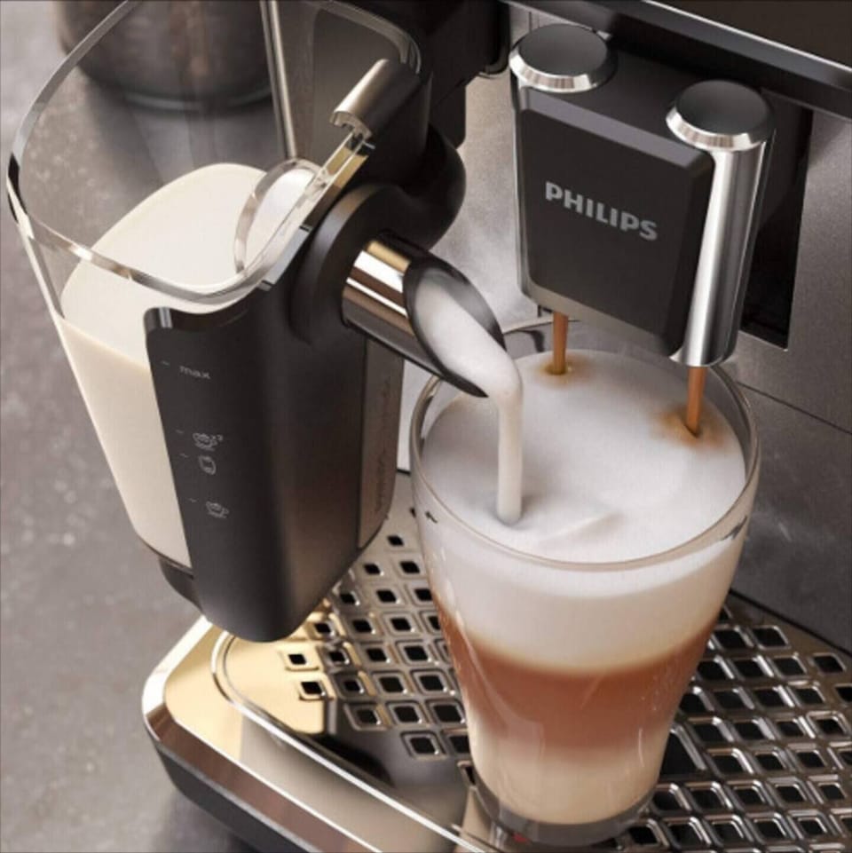 Your group will love our automatic latte and espresso maker!   We provide whole bean espresso for the latte maker.
