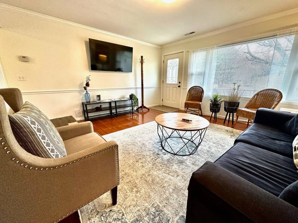 Living Room with tons of natural light from large picture window!
