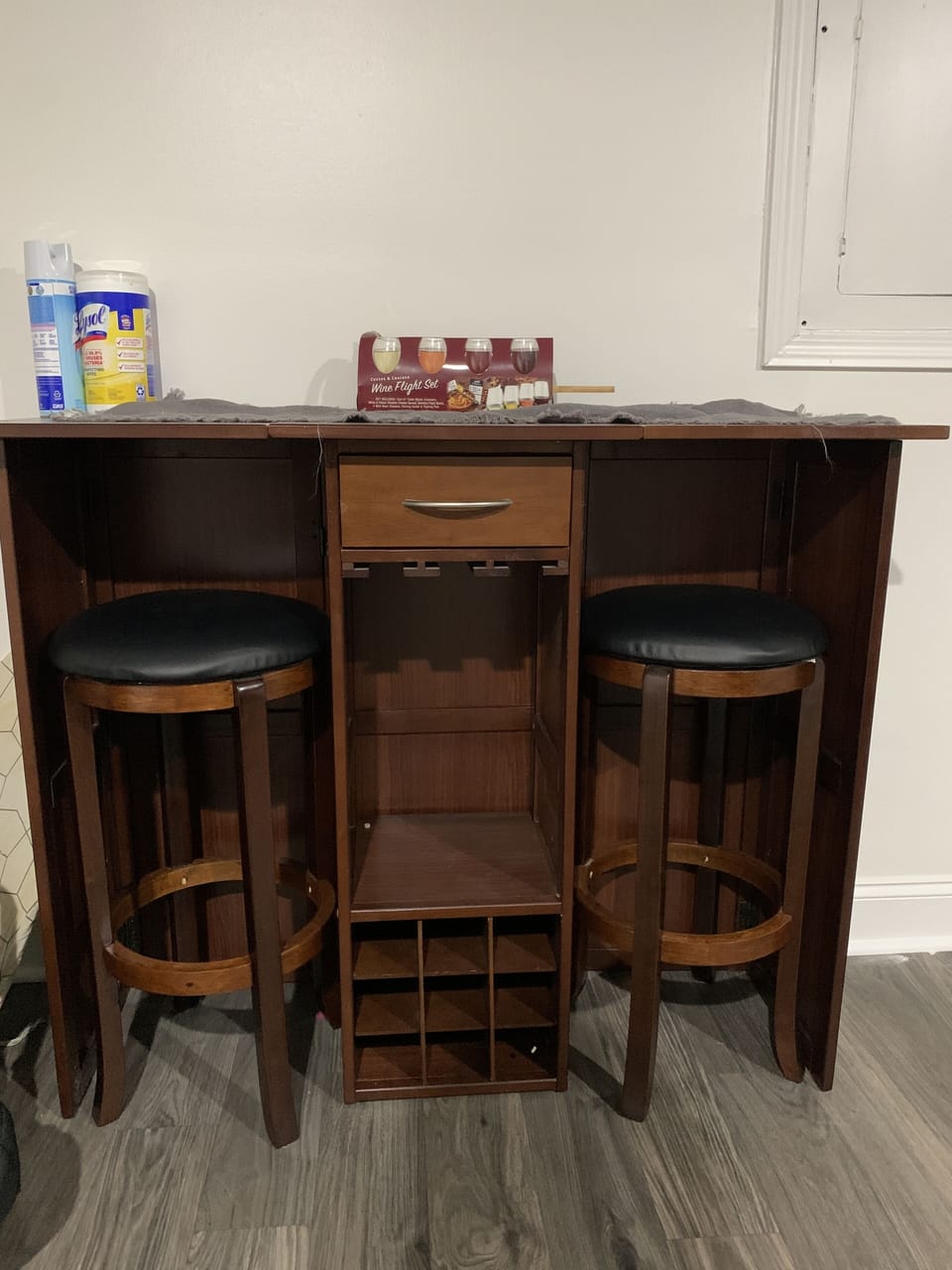 Lower level bar area