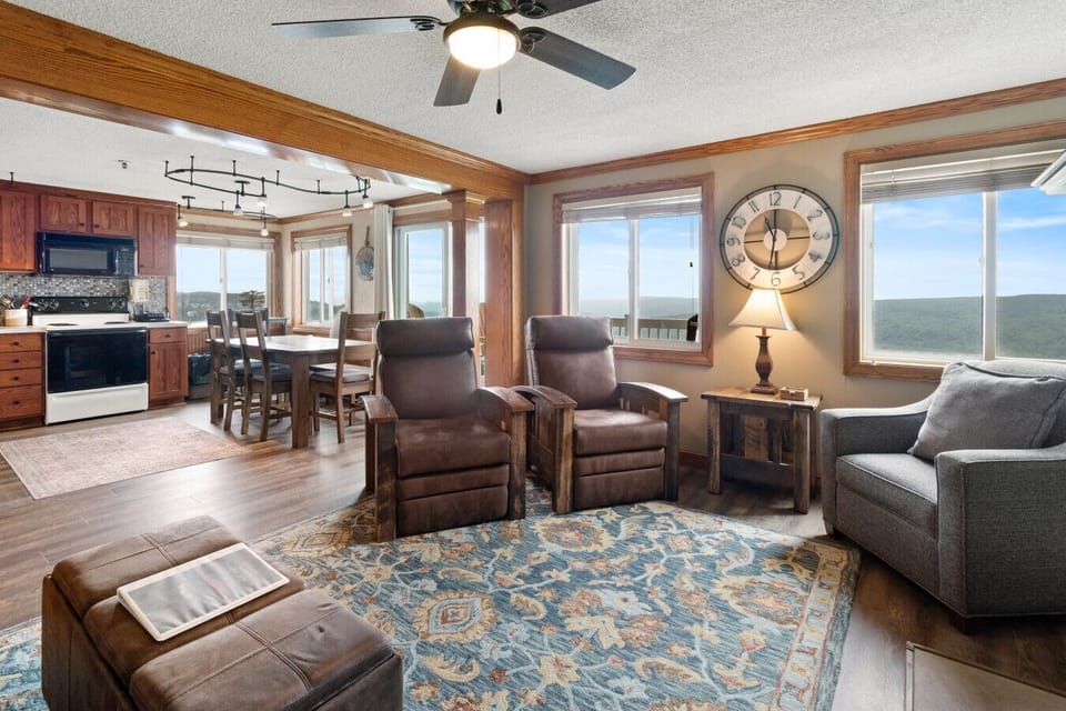 Freshly updated with beautiful wood plank flooring throughout