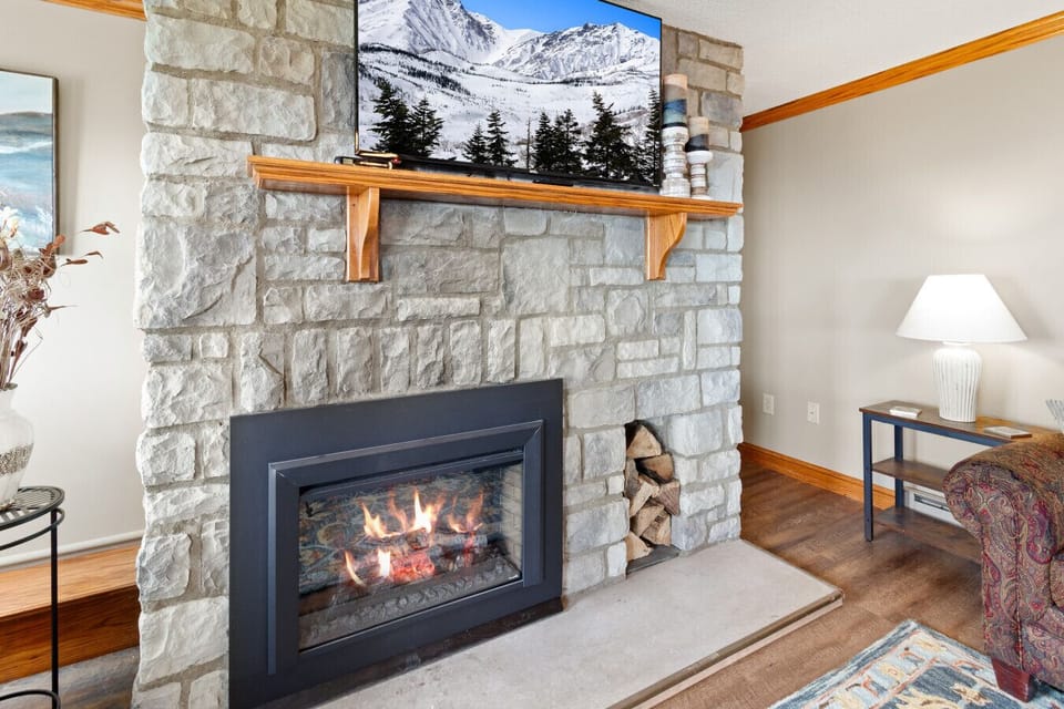 New wood-style plank floors add warmth and charm