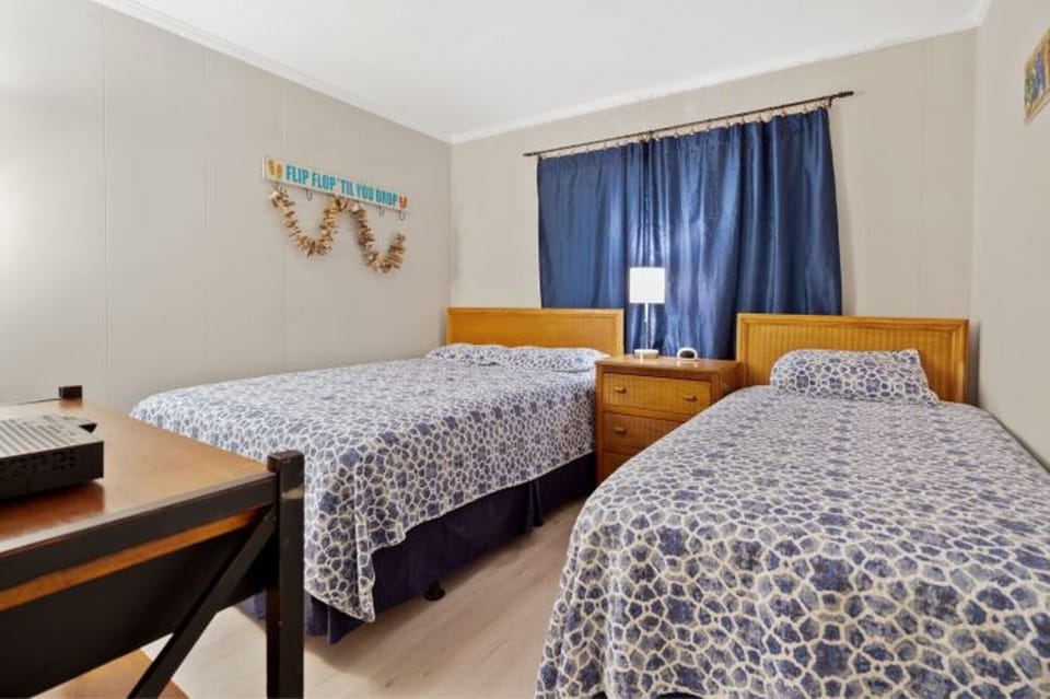 Fall asleep listening to the calming sounds of the waves lapping on the beach.