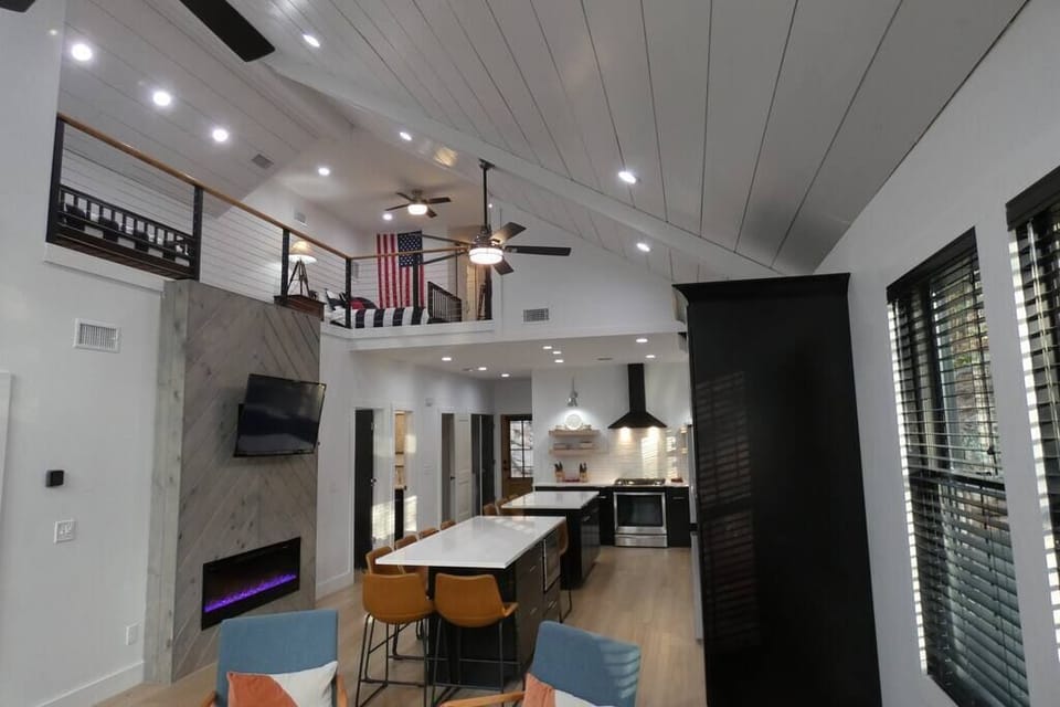 Loft area seen from the ground floor
