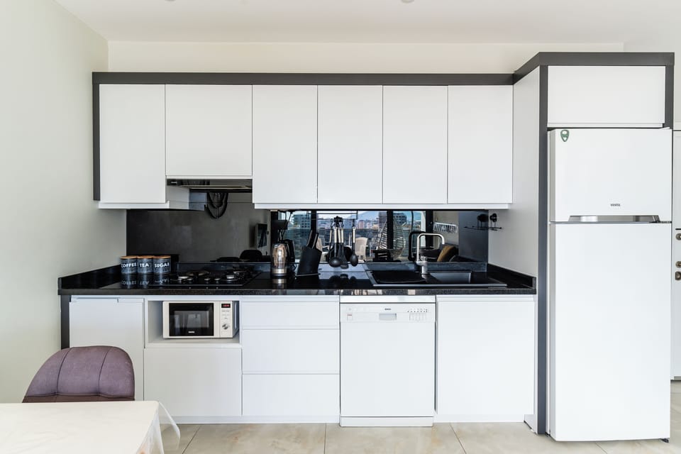 Open American style fully equiped kitchen