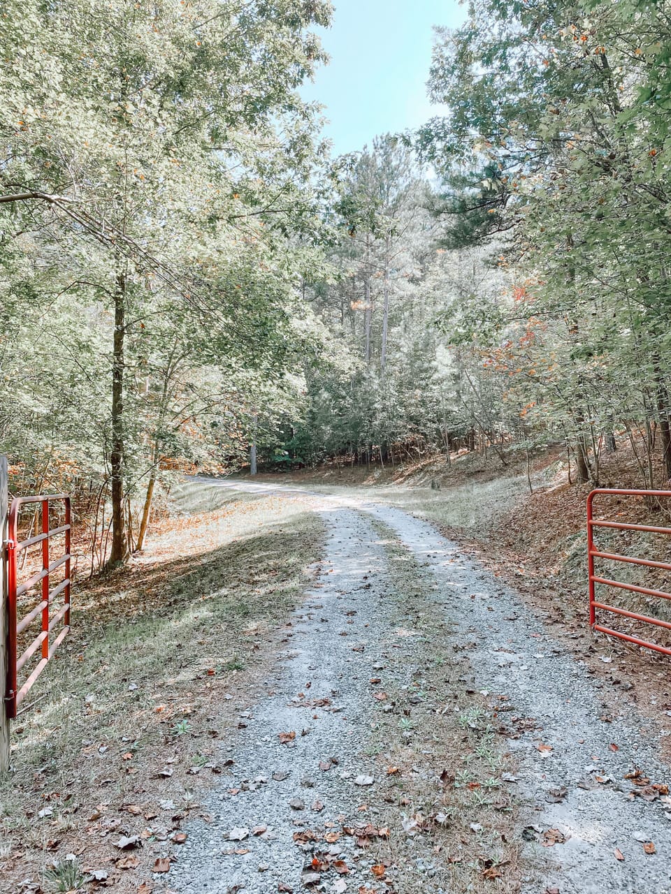 Private driveway entrance 