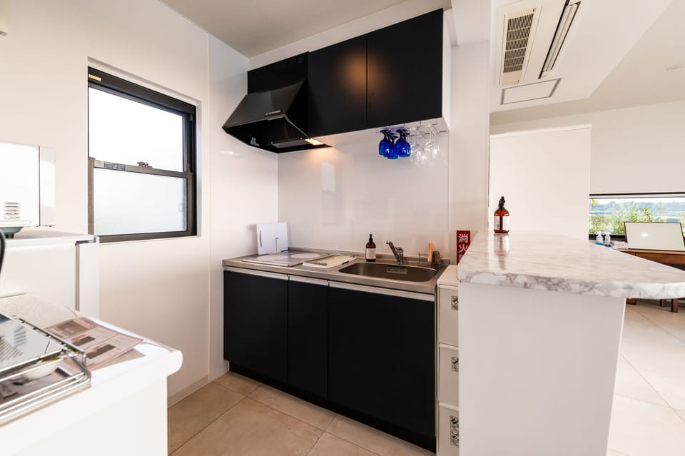 Villa, Non Smoking | Private kitchen | Fridge, microwave, electric kettle, toaster