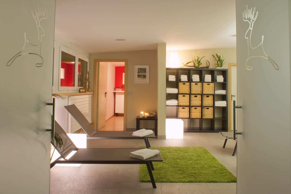 Sauna, steam room, massages