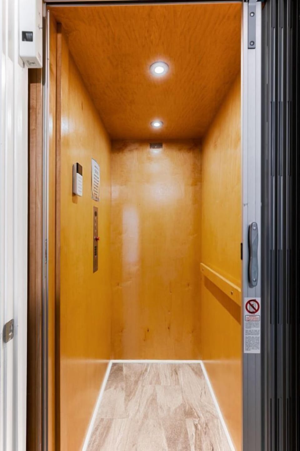 EZ access elevator entry is on lower level and stops on 2nd and 3rd floors!