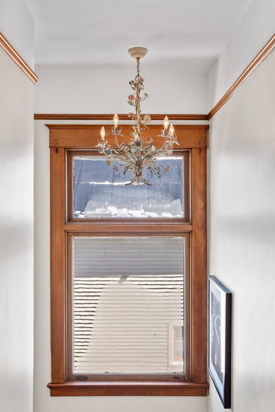 Many windows bring in abundant natural light.