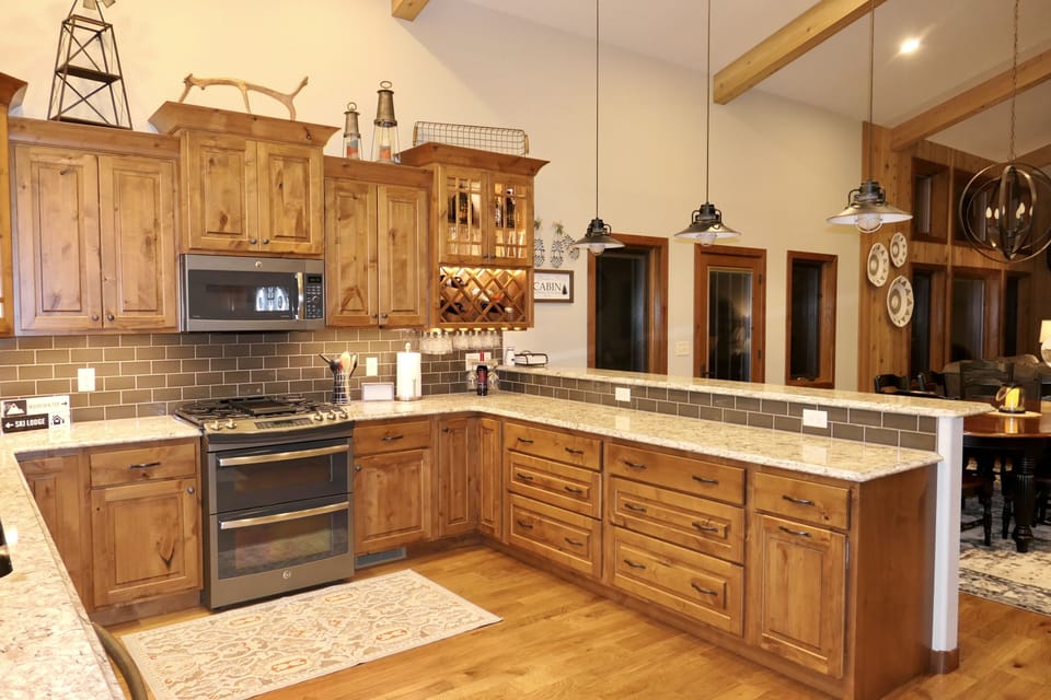 From garage, walk in to spacious kitchen
