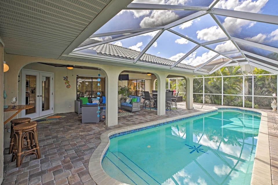 Patio Area | 50" TV