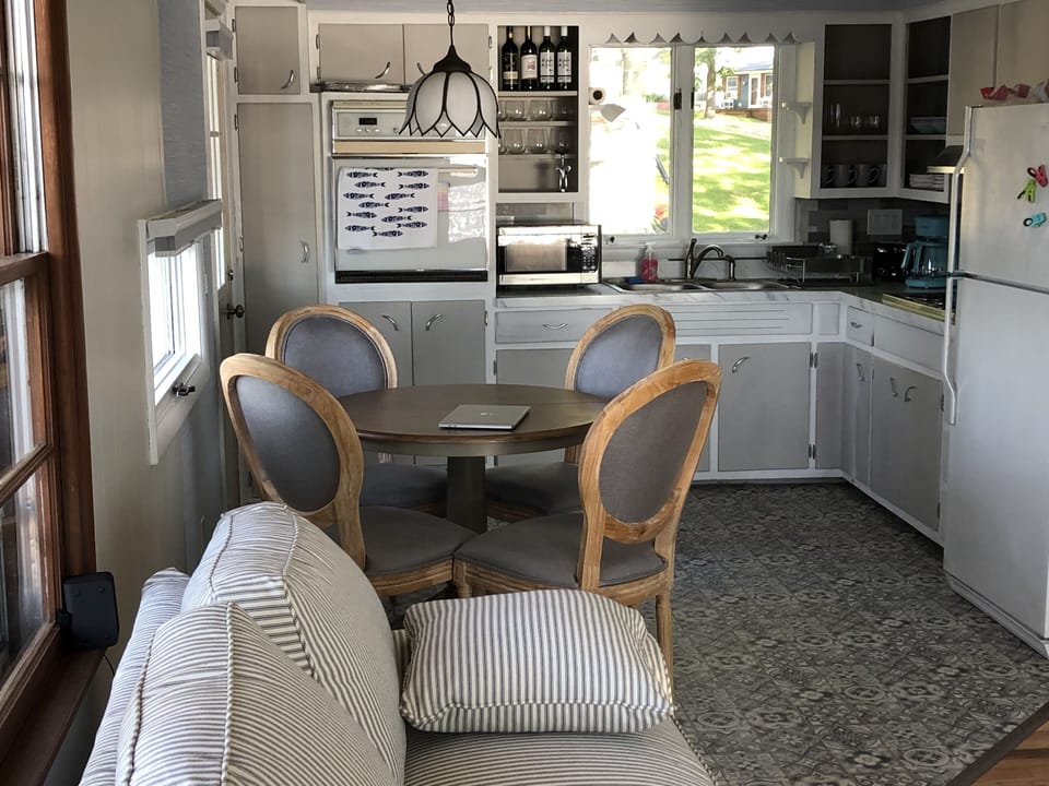 Looking toward the Kitchen from the Living Room.