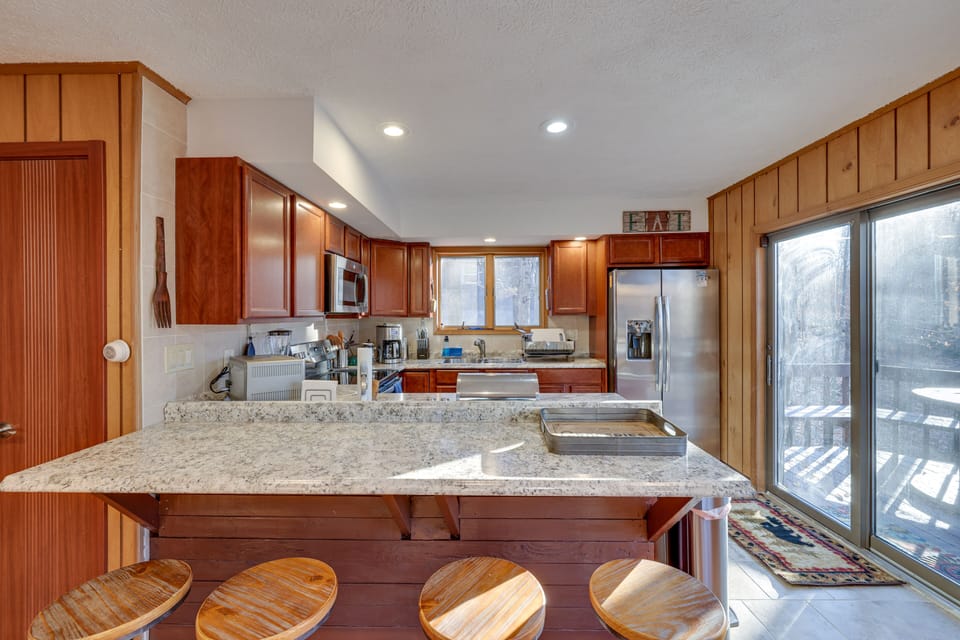 Modern Kitchen with all the appliances 