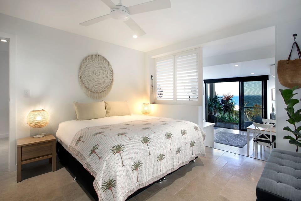 Master bedroom with ensuite, walk-in-robe and lounge area (with Double sofa bed)