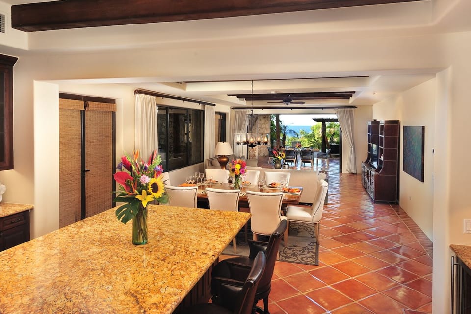 Kitchen and dining room
