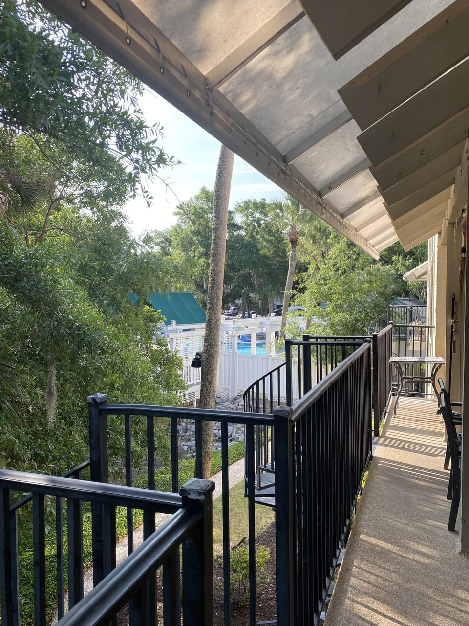 View from balcony 