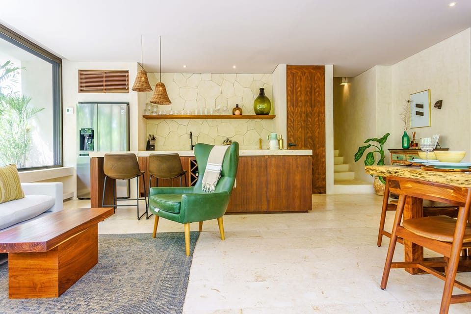 Design Apartment, 2 Bedrooms, Private Pool | Living area