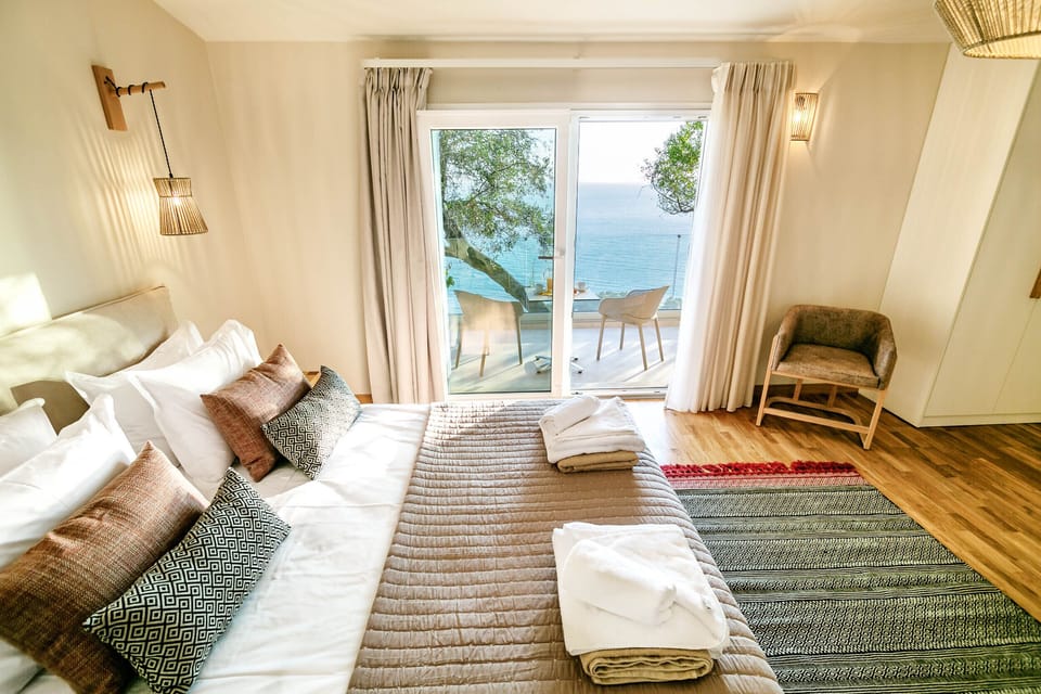 Luxury Villa, Ensuite, Sea View (Luxury Villa Ethra) | 3 bedrooms, premium bedding, WiFi (free), individually decorated