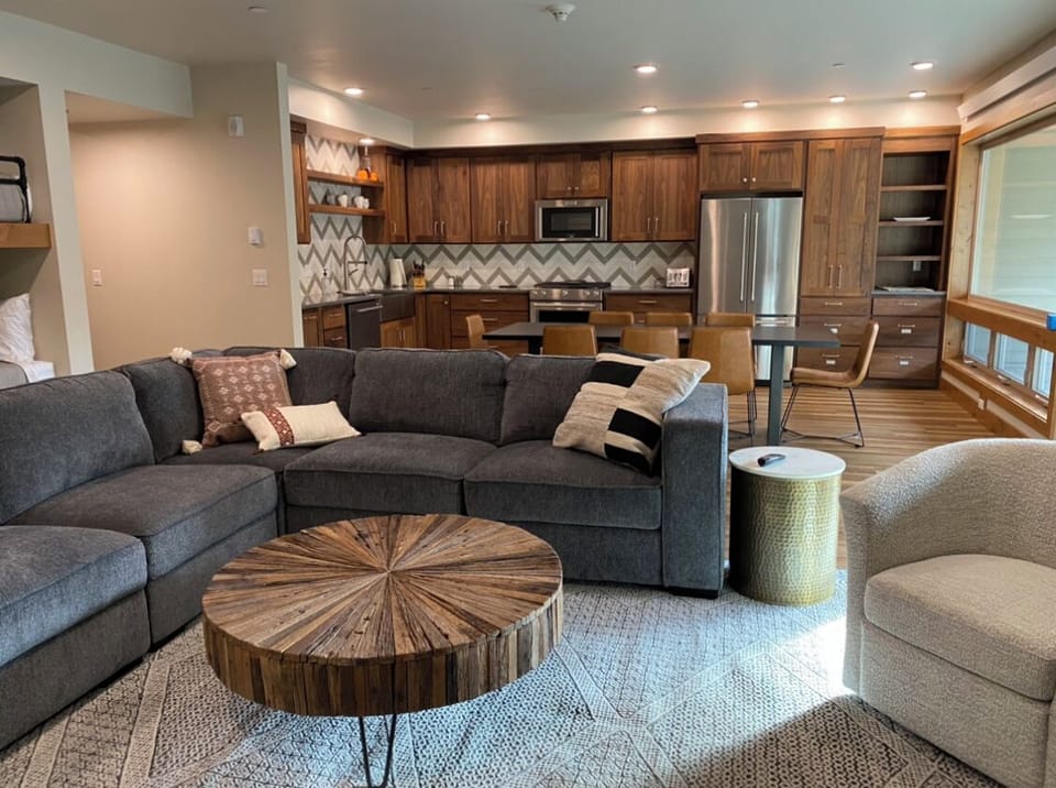 Living room with ample seating space